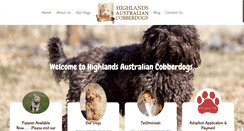 Desktop Screenshot of highlandsaustralianlabradoodles.com